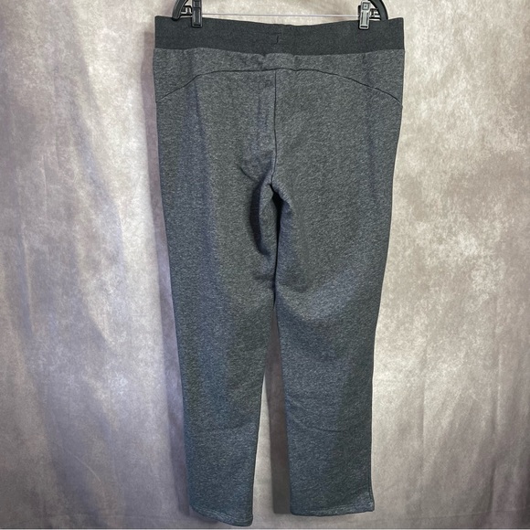 Puma Dark/Heather Gray Essentials Fleece Pants NWT Size XL - Picture 3 of 11